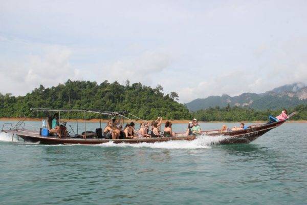 Boat to Koh Sak NP Thailand