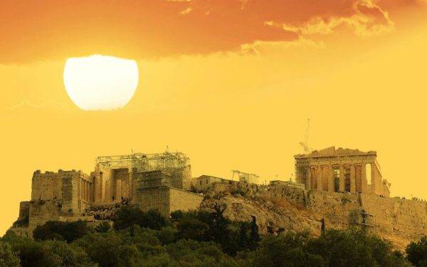 Greece-Acropolis-Sunset-Athens